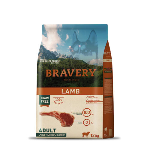 KARMA BRAVERY DOG 12KG ADULT LAMB