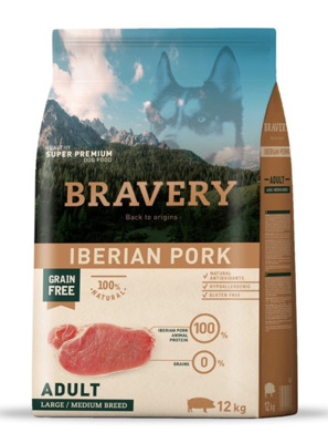 KARMA BRAVERY DOG 12KG ADULT PORK