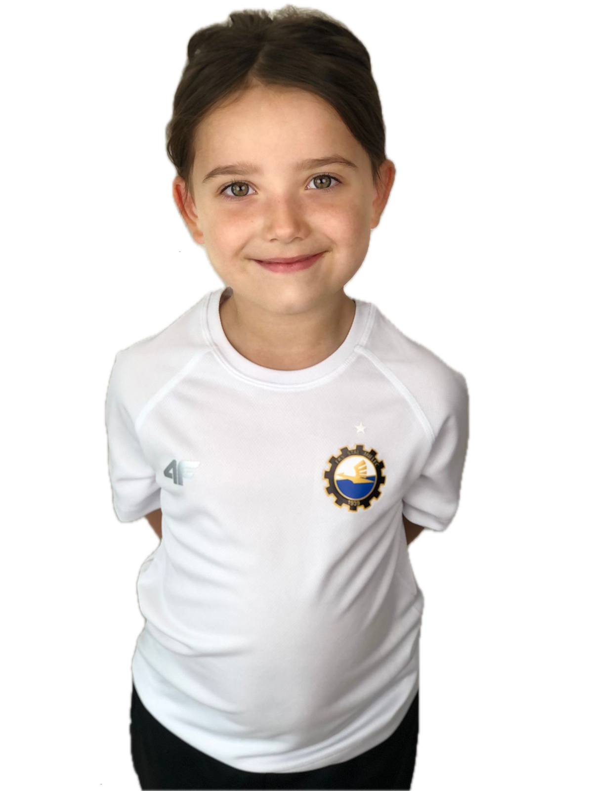 TSHIRT TRENINGOWY 4F BIAŁY – 116