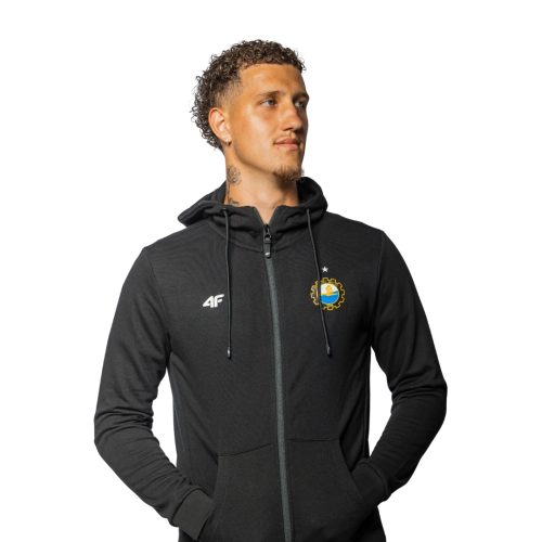 BLUZA BAWEŁNIANA 4F CZARNA – XL