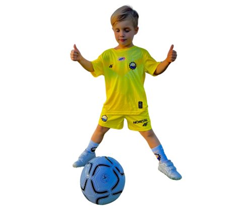 KOSZULKA MECZOWA 4F SEZON 2024/2025 ŻÓŁTA JUNIOR – 158/164