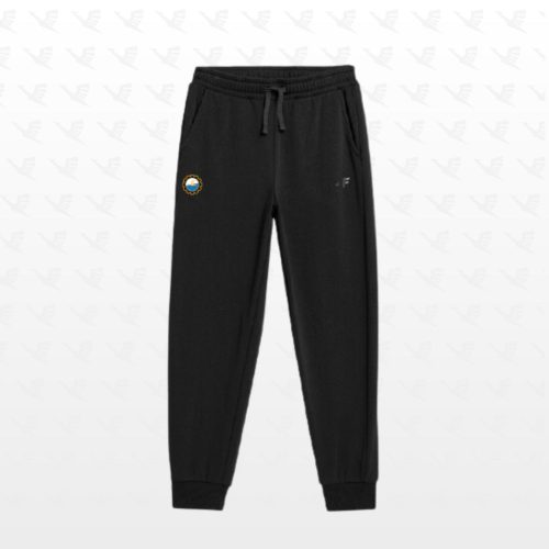 SPODNIE BAWEŁNIANE 4F CZARNE JUNIOR – 128