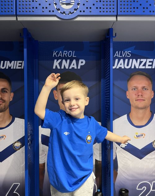 TSHIRT BAWEŁNIANY 4F NIEBIESKI JUNIOR – 122/128