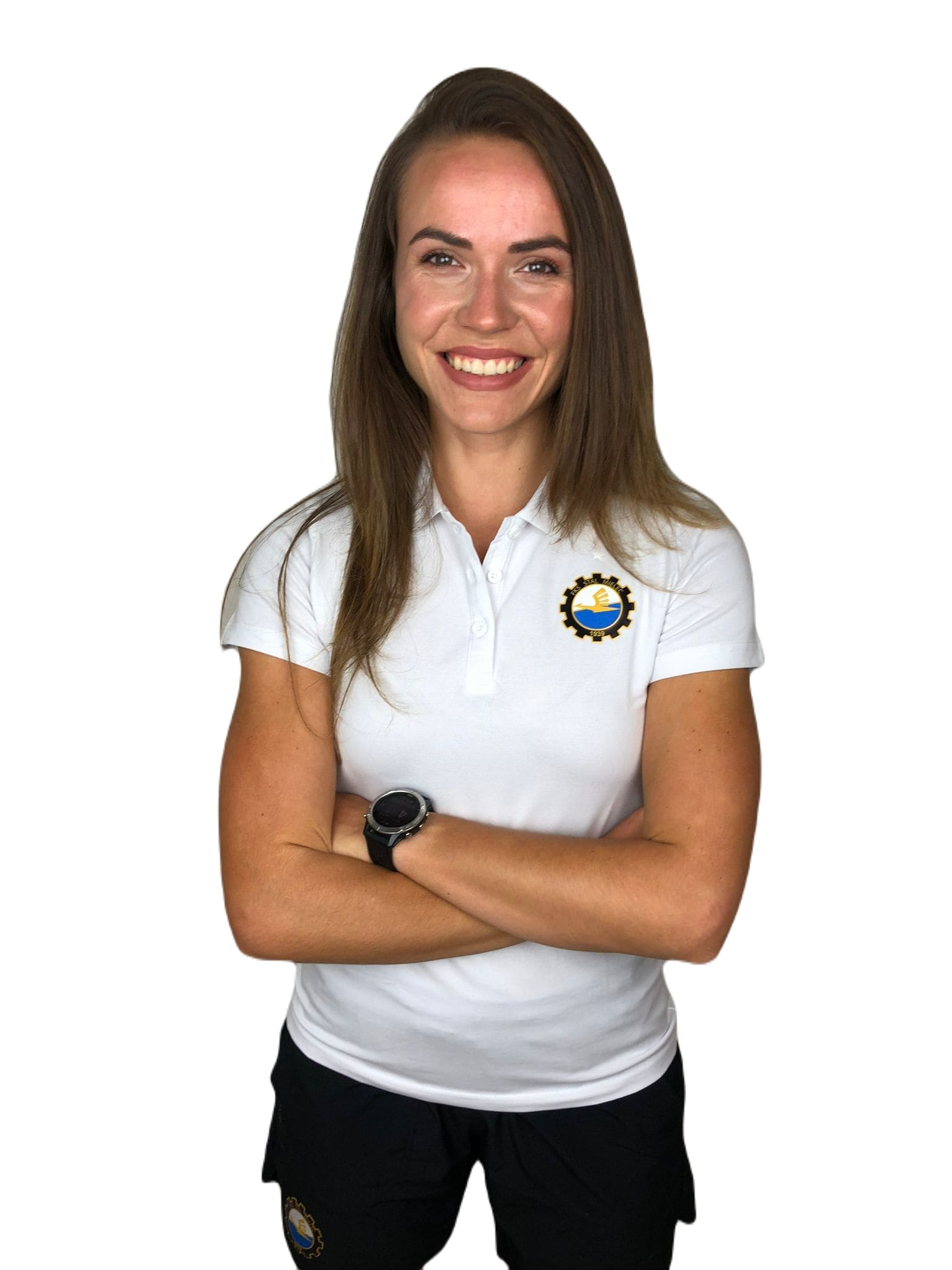 TSHIRT POLO 4F BIAŁY DAMSKI – S