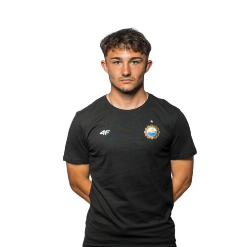 TSHIRT BAWEŁNIANY 4F CZARNY MĘSKI – XL