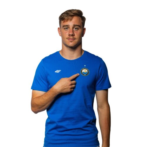 TSHIRT BAWEŁNIANY 4F NIEBIESKI – XL