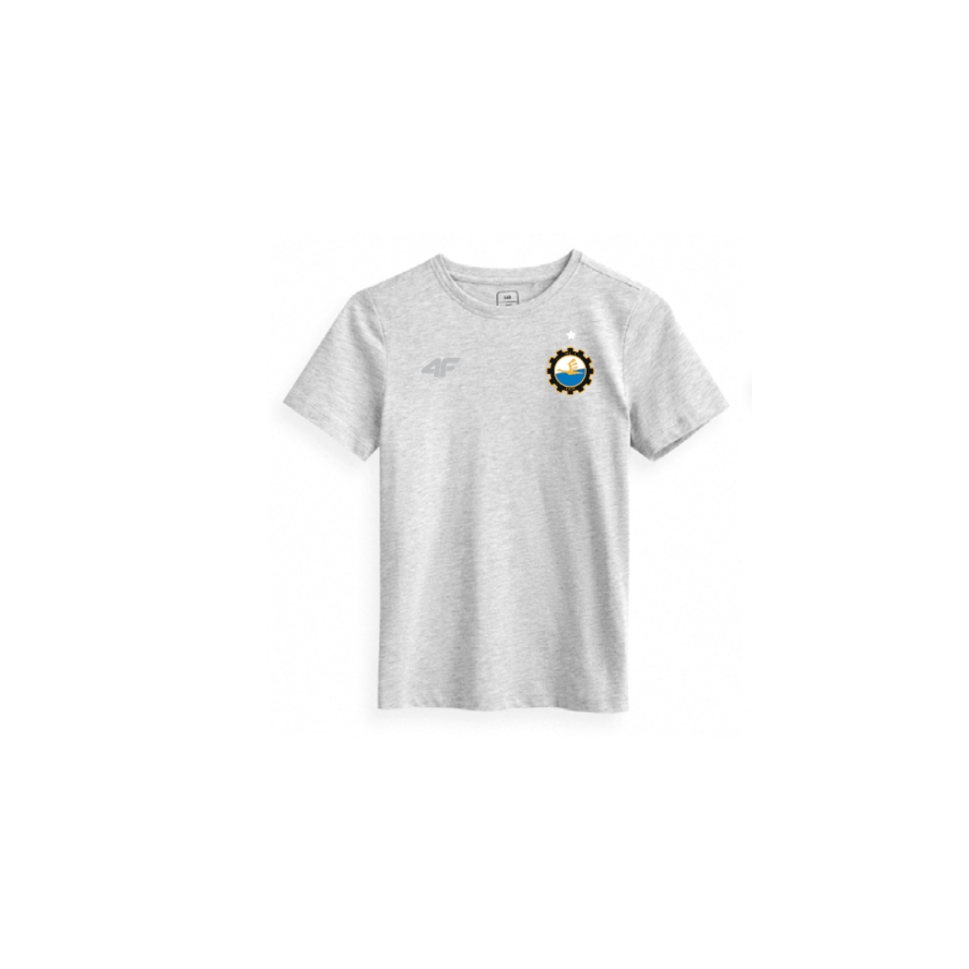 TSHIRT BAWEŁNIANY 4F SZARY