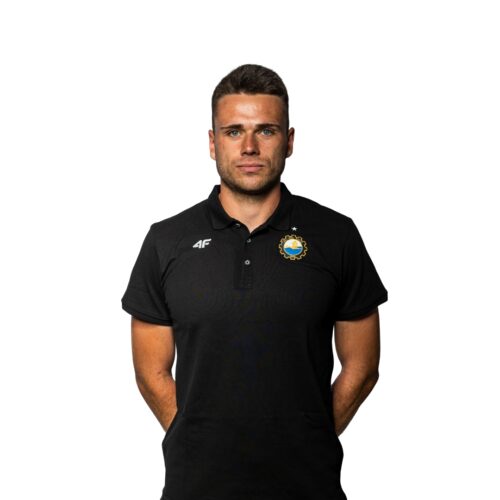 TSHIRT POLO 4F CZARNY MĘSKI – L