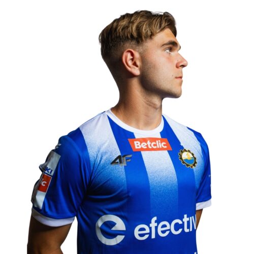 KOSZULKA MECZOWA 4F SEZON 2025/2026 NIEBIESKA