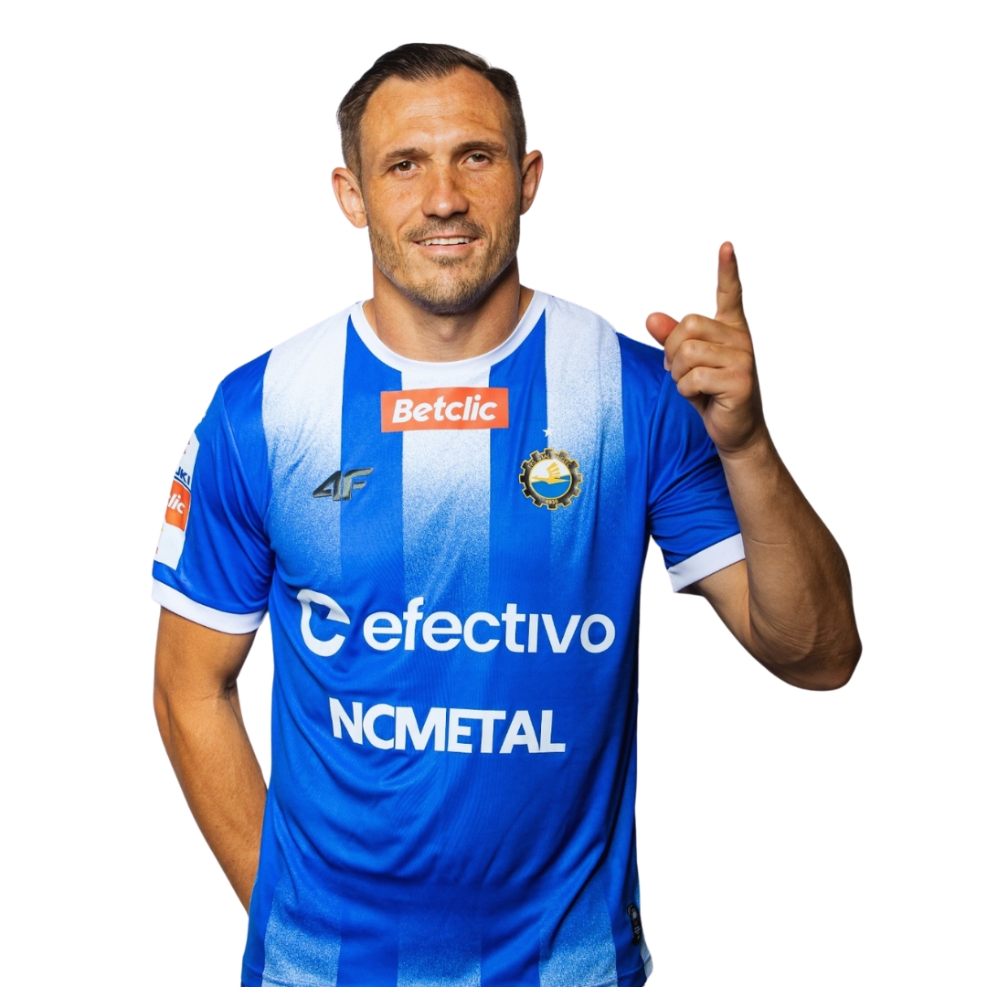 KOSZULKA MECZOWA 4F SEZON 2025/2026 NIEBIESKA