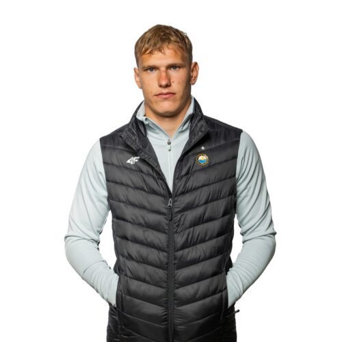 BEZRĘKAWNIK 4F CZARNY – XS