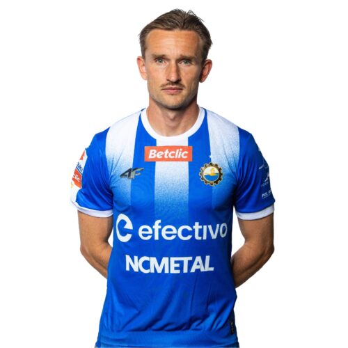 KOSZULKA MECZOWA 4F SEZON 2025/2026 NIEBIESKA