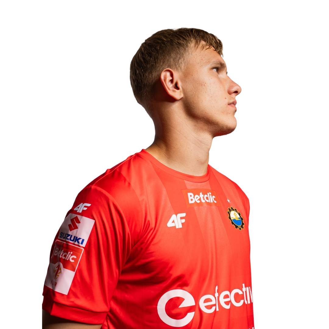 KOSZULKA MECZOWA JUNIOR SEZON 2025/2026 CZERWONA