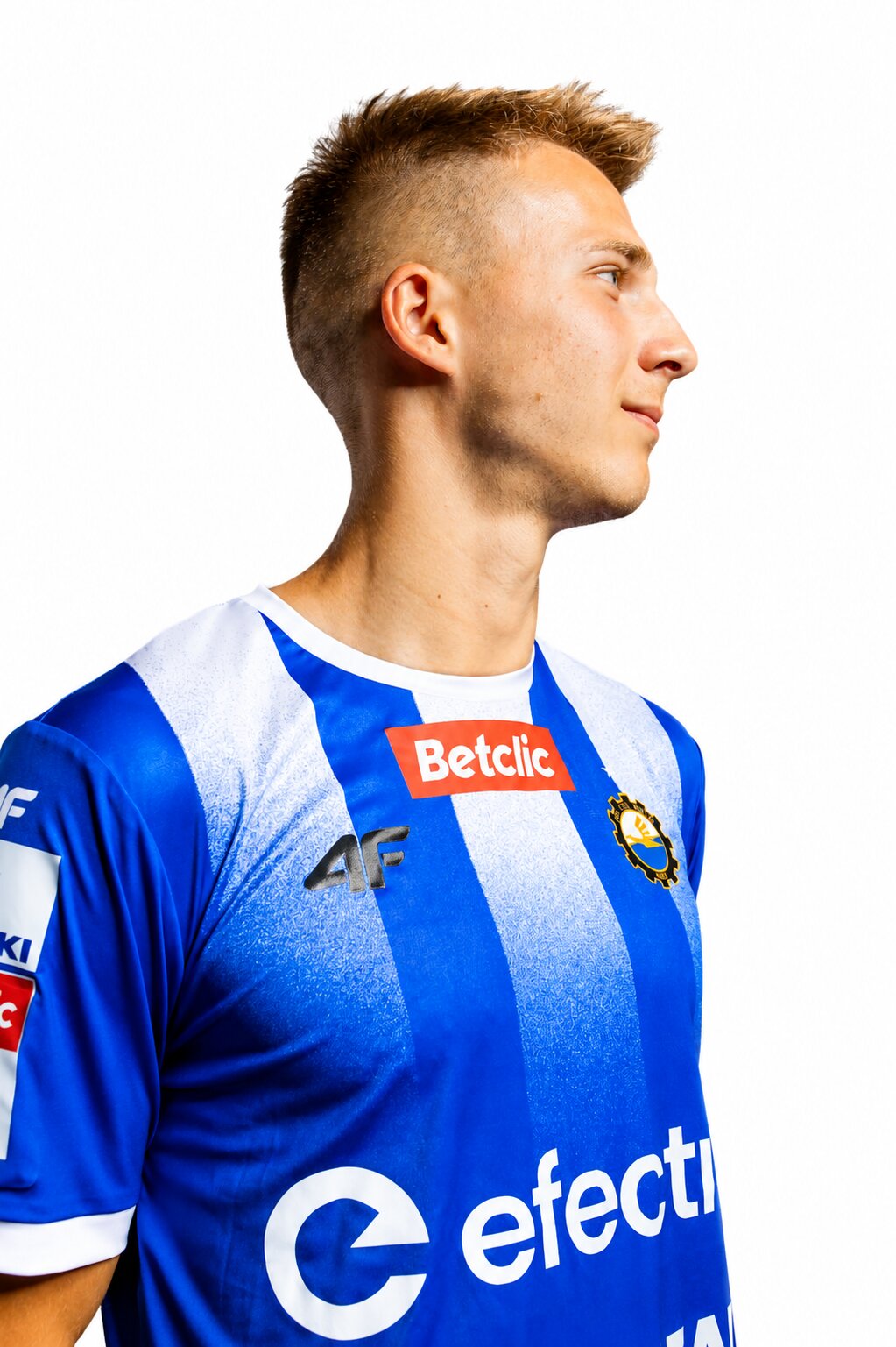 KOSZULKA MECZOWA JUNIOR SEZON 2025/2026 NIEBIESKA