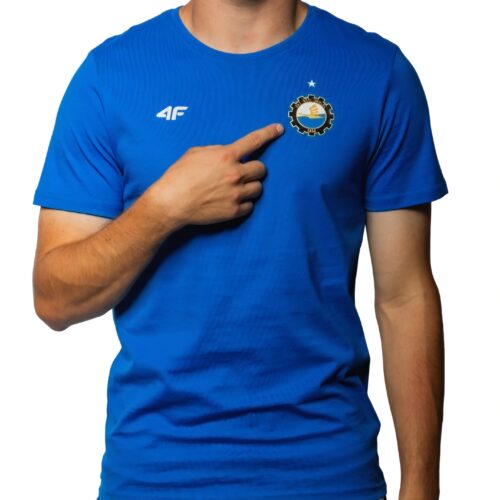 TSHIRT BAWEŁNIANY 4F NIEBIESKI – 5XL