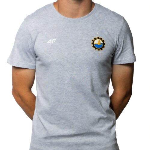 TSHIRT BAWEŁNIANY 4F SZARY