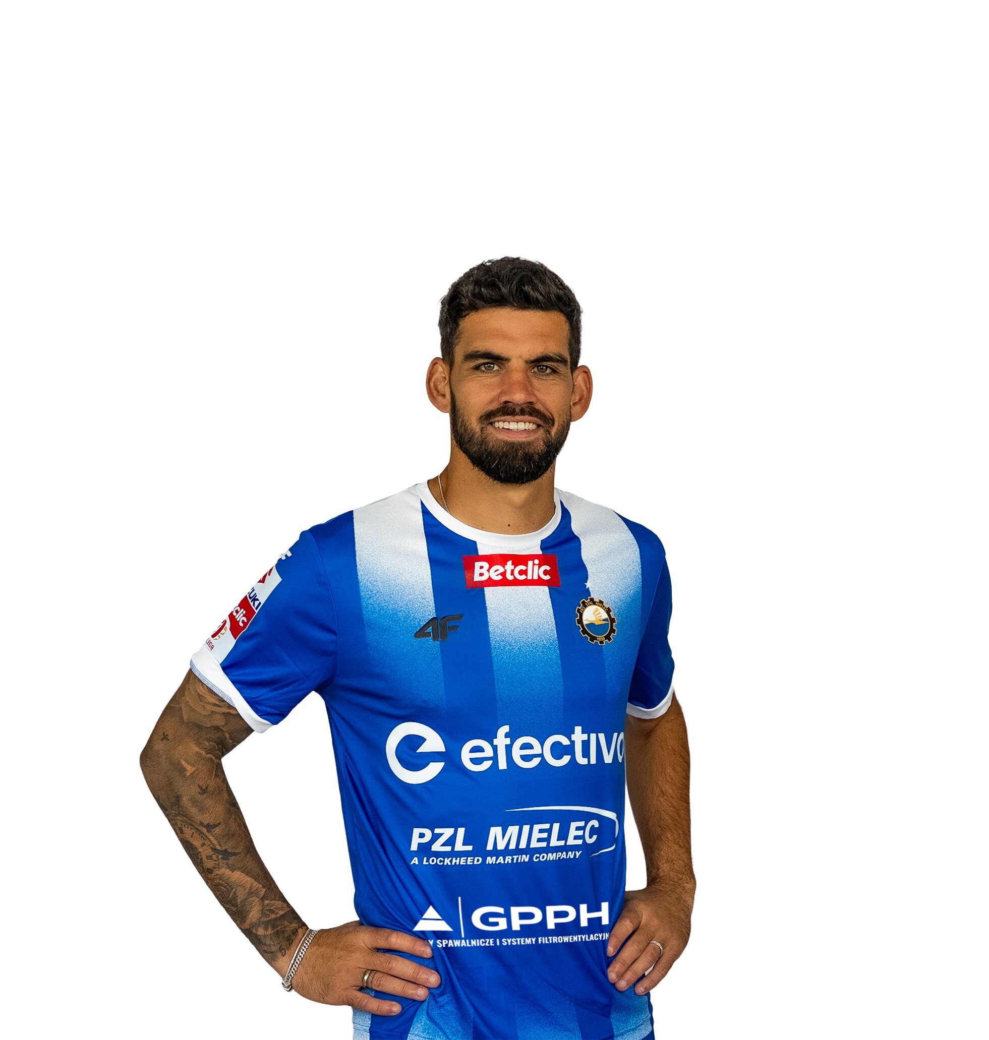 KOSZULKA MECZOWA 4F SEZON 2026/2027 NIEBIESKA